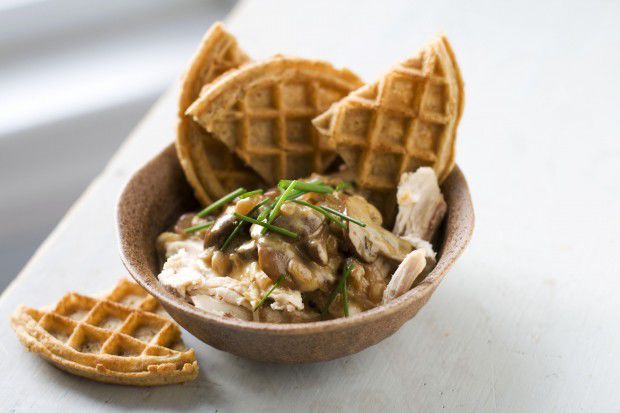 Food-Deadline-Waffles and Chicken